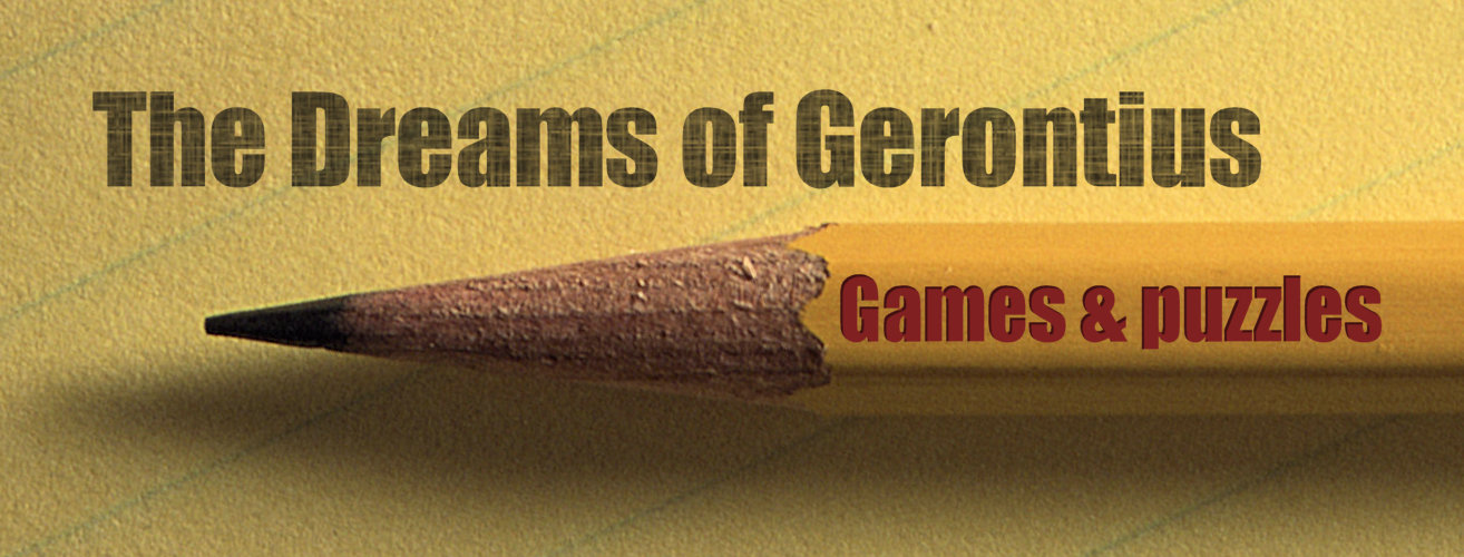 Dreams of Gerontius Games and Puzzles
